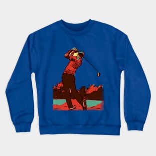 Golf Sport, Golfing for Golfer Crewneck Sweatshirt